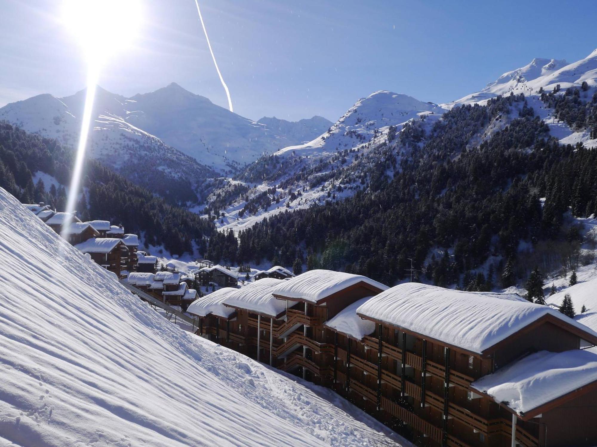 Charmant Appartement Avec Balcon, Wifi Et Ascenseur A Meribel - Fr-1-355-14 Ngoại thất bức ảnh